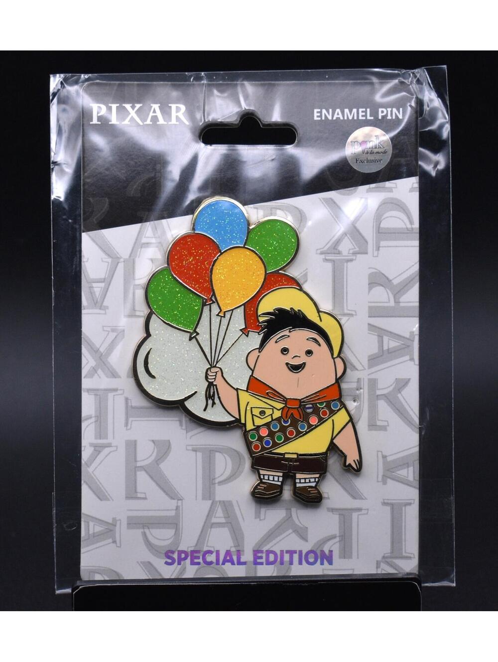 Disney Russell Holding Balloons in Cloud UP PALM LE 300 Pin (C4)